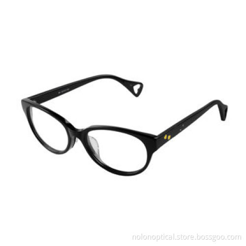 Most stylish and handmade acetate optical frames with diamond in dark tortoise